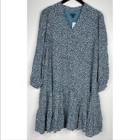 Like New Ann Taylor fiesta dot shift dress - Picture 3 of 5